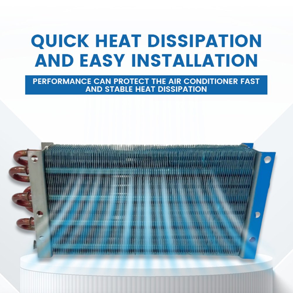 Customizable Finned Tube Heat Exchanger Air Conditioner Condenser Coil
