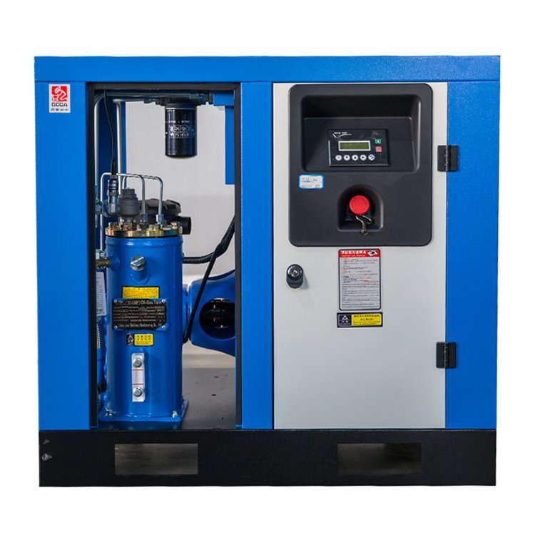 7.5kw10hp 1.1m3/min 8bar 13bar 16bar Customizable 220V 380V415V Three-phase Voltage Screw Power Frequency air Compressor