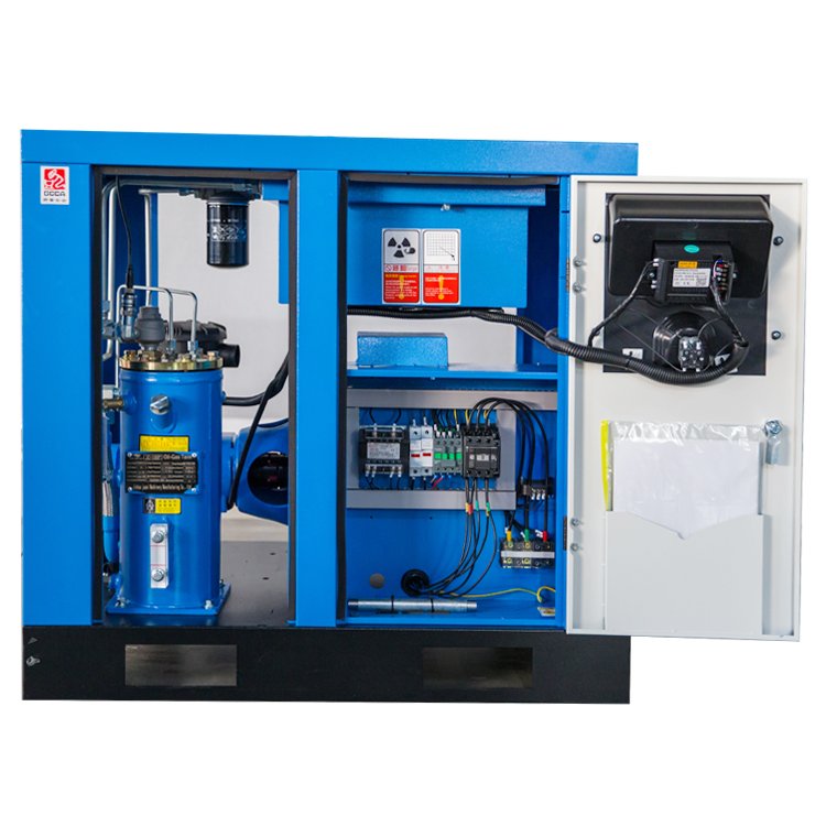 7.5kw10hp 1.1m3/min 8bar 13bar 16bar Customizable 220V 380V415V Three-phase Voltage Screw Power Frequency air Compressor