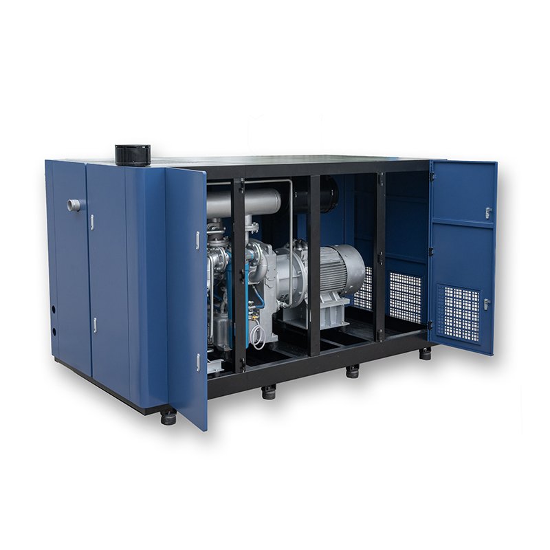 Auliss Low Noise 7.5kw 10Hp 22kw 37kw Oil-free Water Lubricated Screw air Compressor Industrial Use