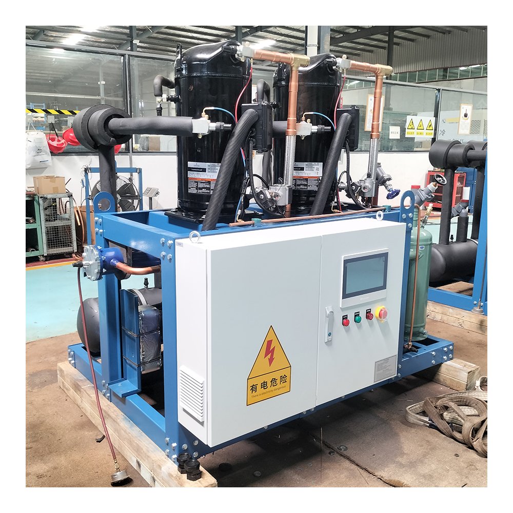 R404A 2 hp 5 hp Walk in Cooler Scroll Refrigeration Compressor Condensing Unit for Sale