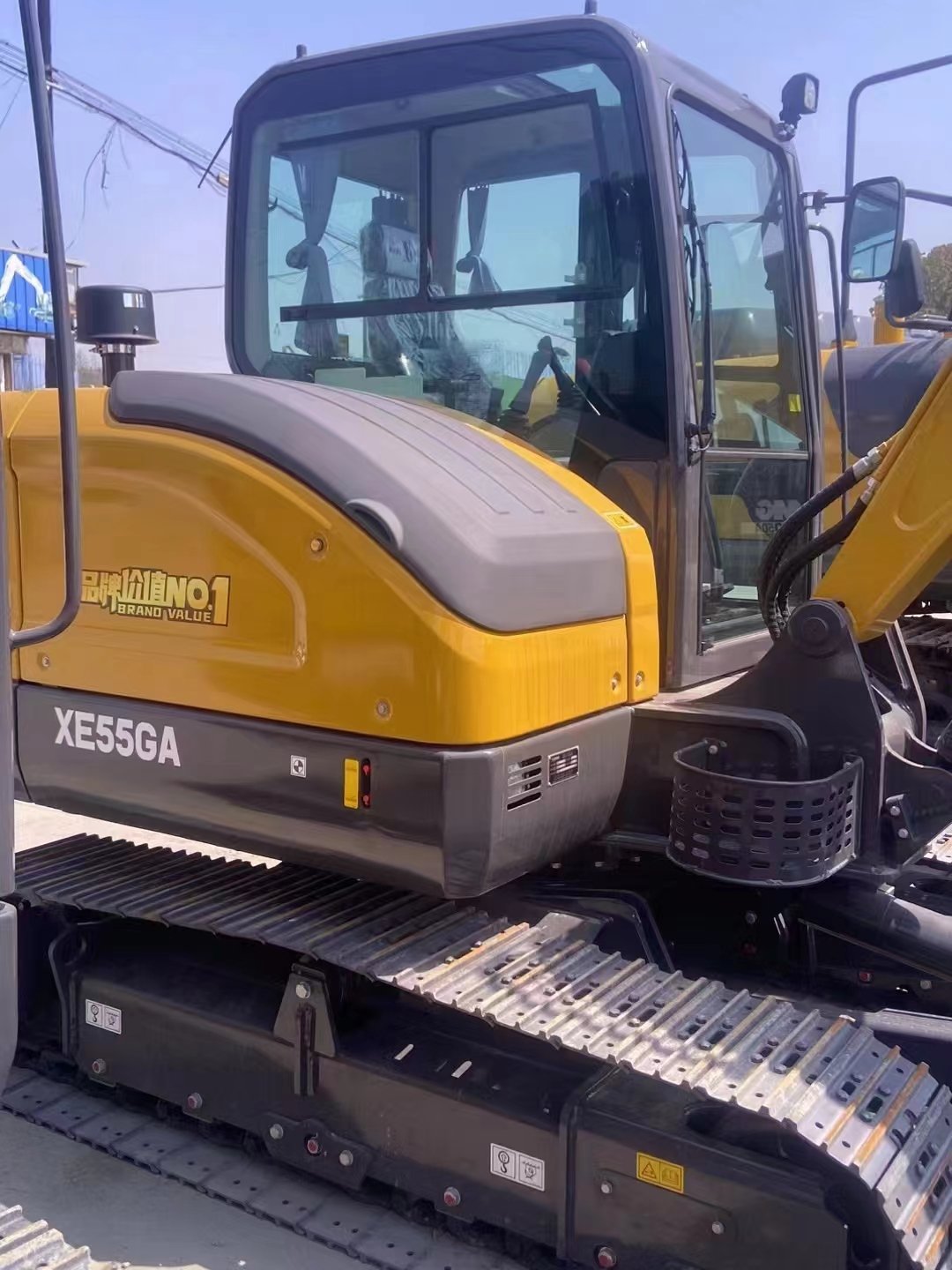 5.5 Ton Excavator XE55GA Small Hydraulic Crawler Mini Excavators Machine Good Performance for Sale