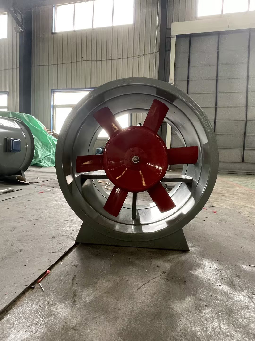 High Temperature Blower Explosion Proof Smoke Exhaust Fire Control Axial Fan