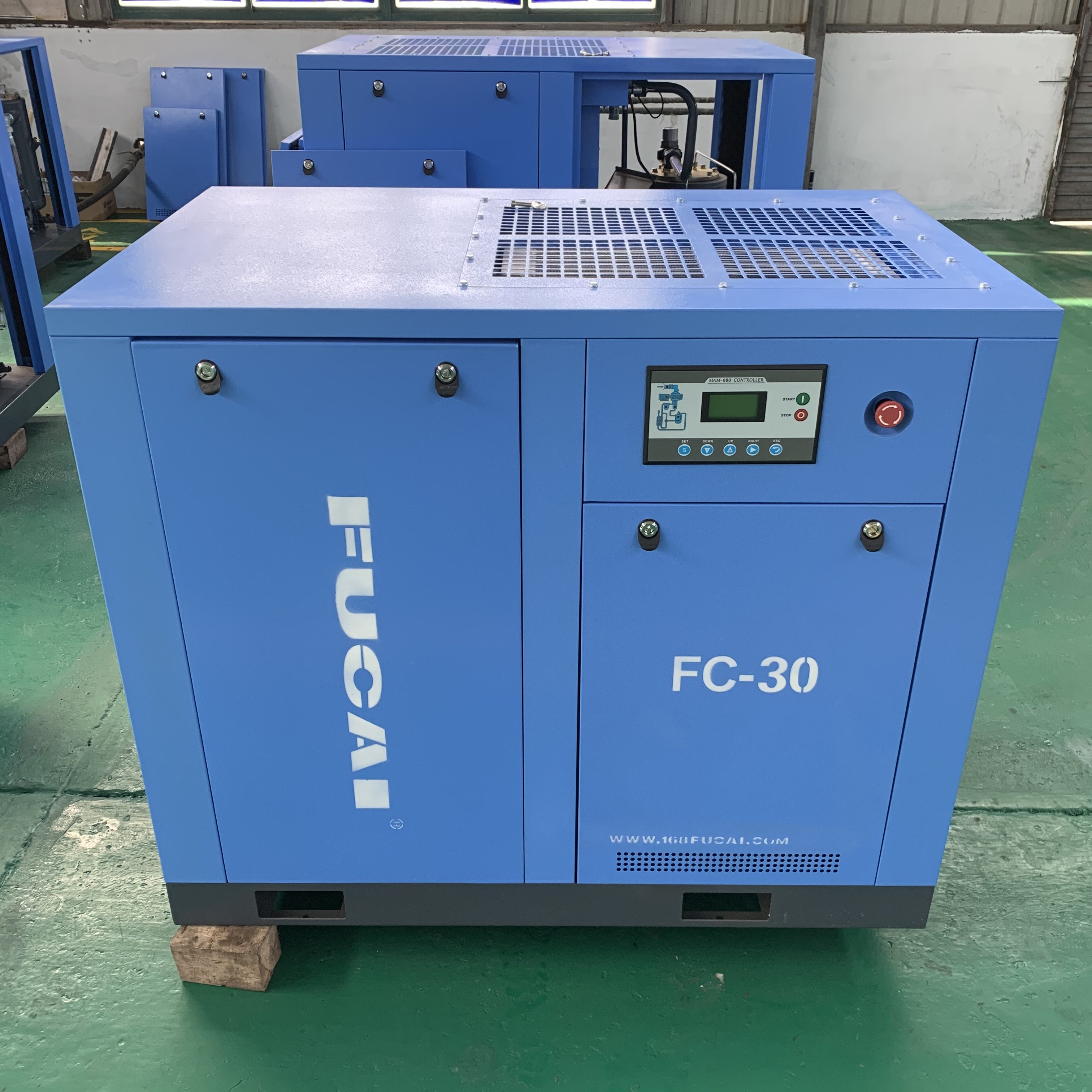 Industrial High Quality Strong Durable 22kw 30hp Vsd Energy-saving Quiet Direct Drive Variable Speed Screw air Compressor