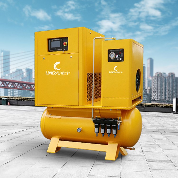 1000l 50 Hp Air Compressor with Food Grade Oil Druckluft Screw Compresor De Aire 15kw Manufacture China 16 Bar Air Compressor