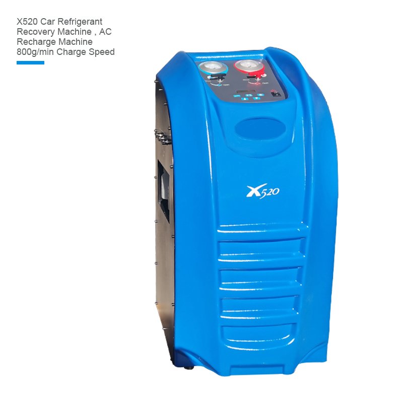 X520 R134a Car Air Conditioning Refrigerant Recover / Vacuum and Recharge Machine / Car air Conditioning System Care Equitment