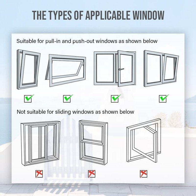 New Design Ac Window Seal with Shrink Rope Universal Window Seal for Portable air Conditioner