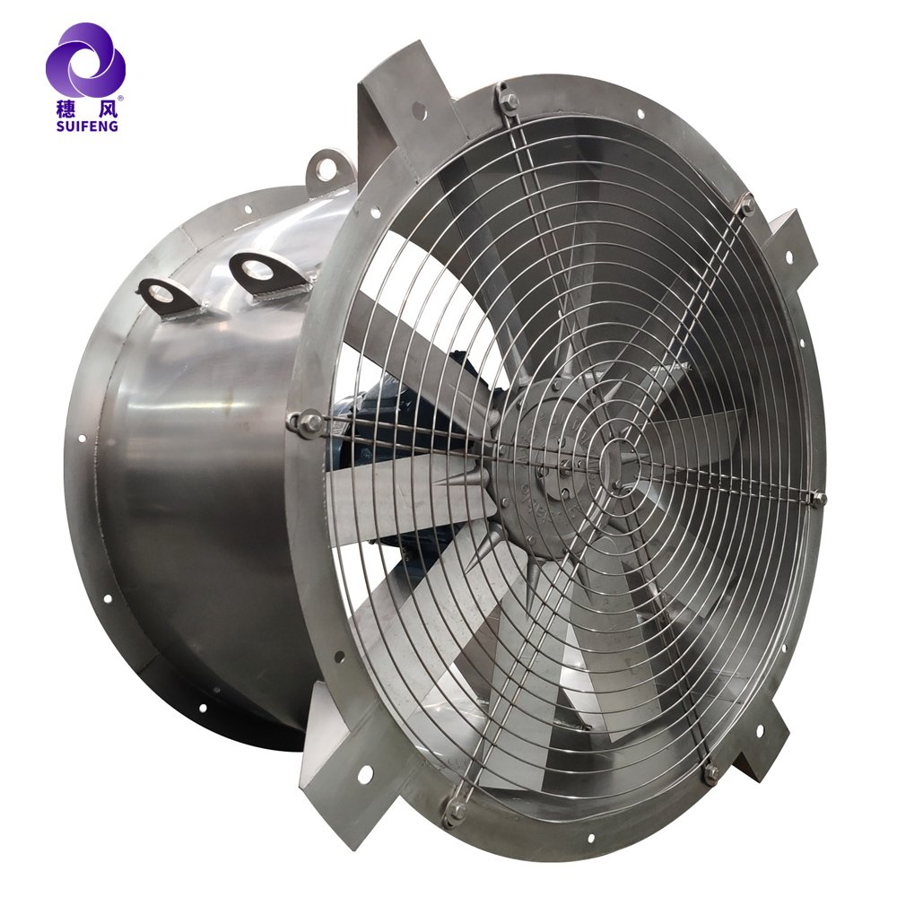 220V/380V Axial Industrial Blower Fans Factory Price Strong Air Metal AC AXAIL FAN