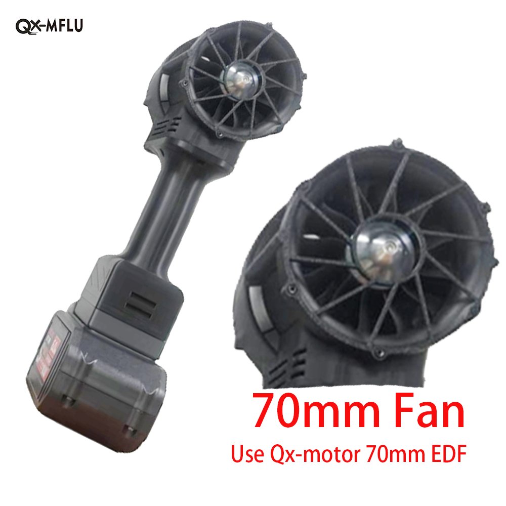 QX-MFLU 70mm Super Power Turbo Jet Dryer Powerful Fan Car Drying Leaf Blower New Portable Jet Violent Fan Industrial Fans