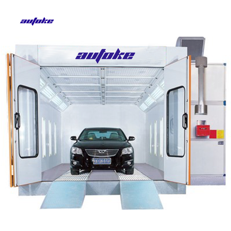 2024 New Car Painting Room Diesel Burner Heating System Baking Powder Oven for Car Spray Paint Booth Spray Booths