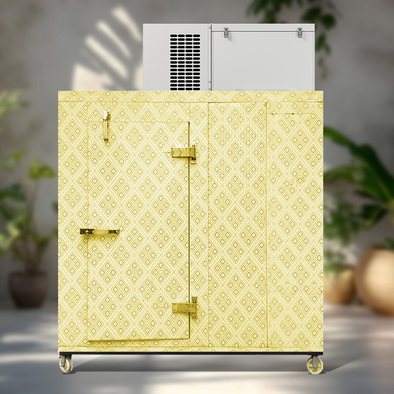 Compact Single Block Automatic Refrigeration Condensing Unit Top Mounted for Air Conditioner