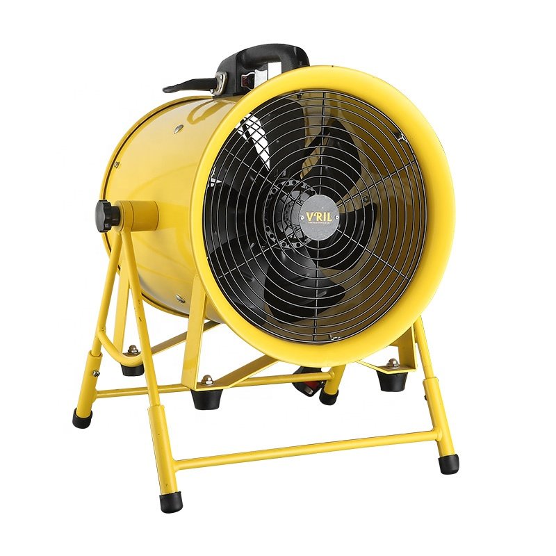 Hangda 14 Inch Portable Ventilation Fan Portable Smoke Exhaust Axial Fan