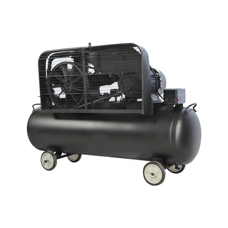 High Pressure Air Compressor for Power Plant 180L Industrial 380V 7.5Kw Belt Driven Piston Air Compressor