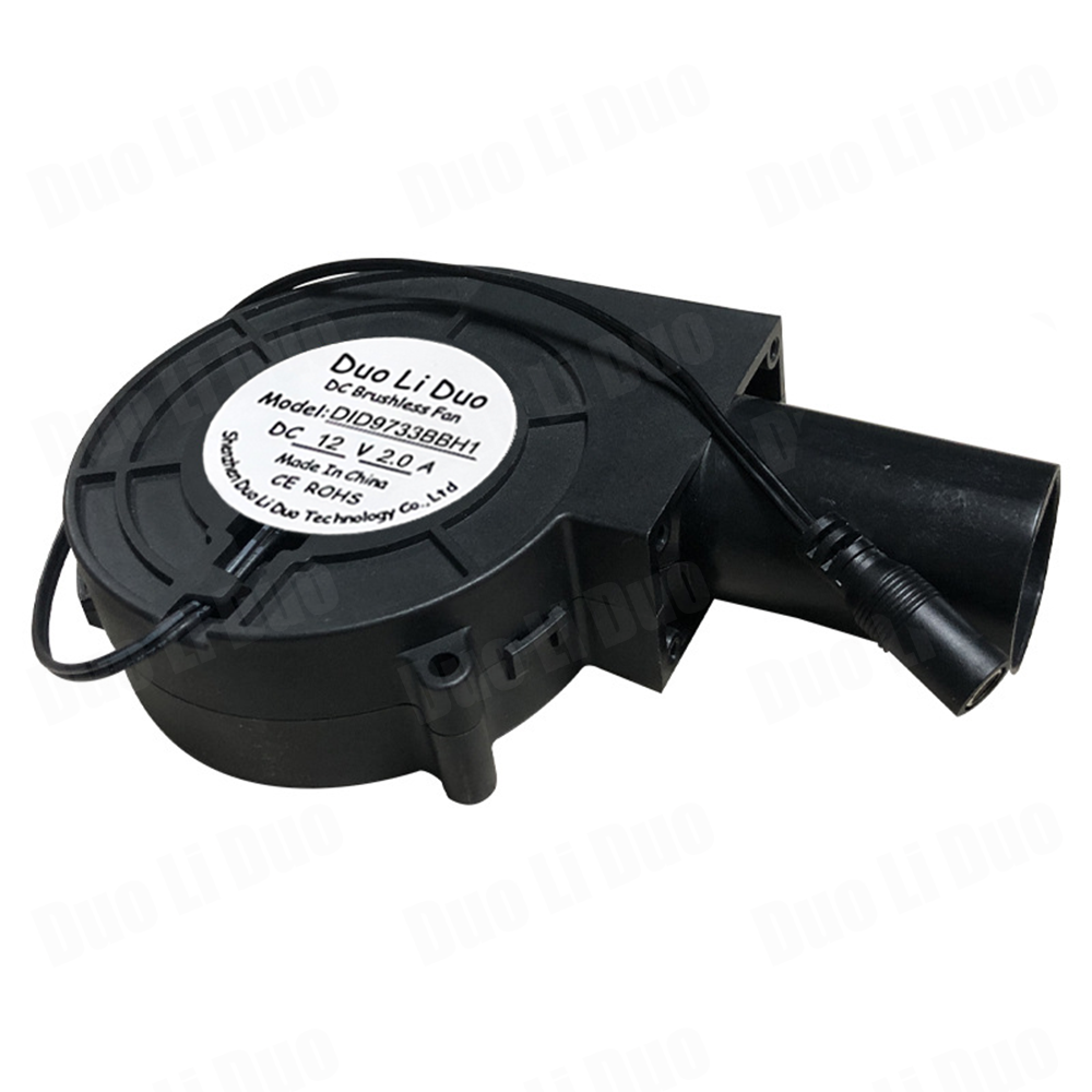 Good Quality High Speed 9733 Blower Fan Blower Fan 12v Dc Brushless with Speed Controller for Gasoline Blower
