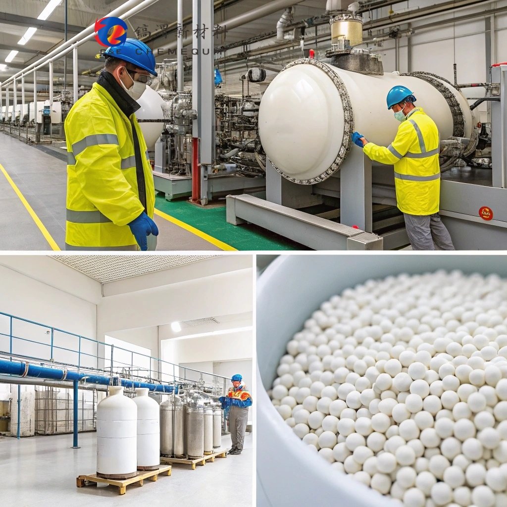 Molecular Sieve 4A Used for Dehumidification Filter to Remove Moisture and Dirt From Refrigerant and Air Conditioning Systems