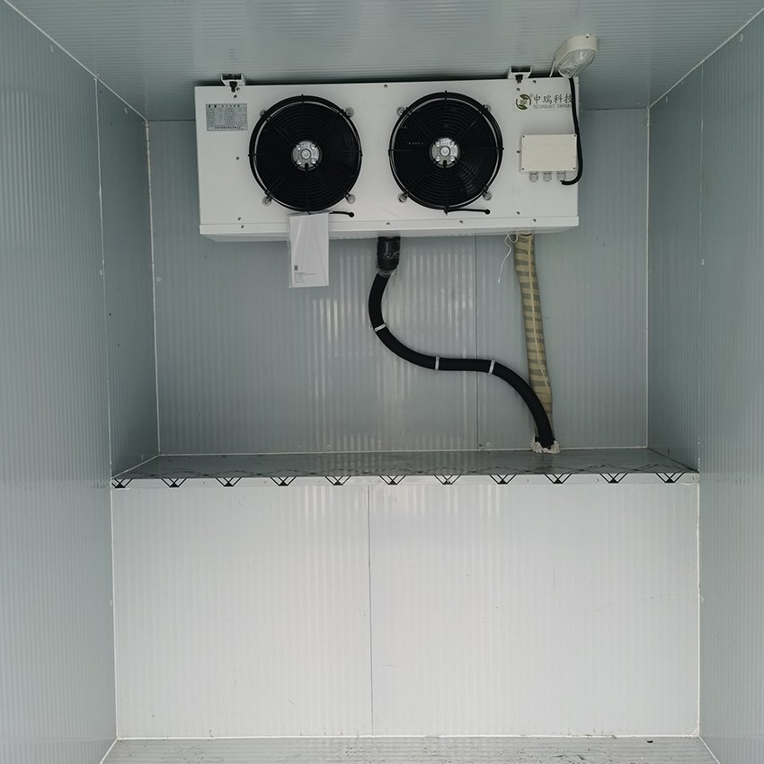 Meat Food Storage Compressor Unit 1HP DC Integrated Walk in Room Condensing System Chiller
