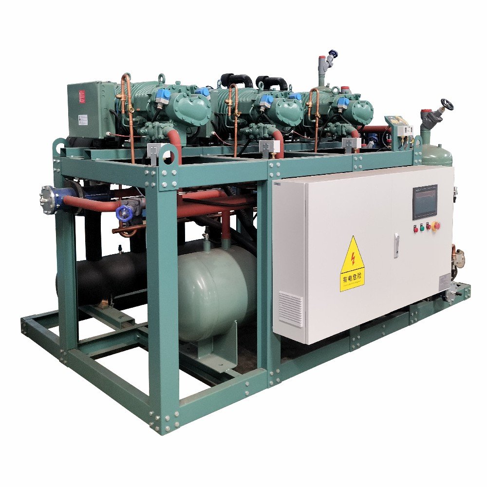 Screw Compressor Air-Cooled Refrigeration Unit of Refcomp Chamber Refrigeration Condensing Unit