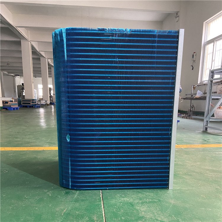 L Type Aluminum Fin Heat Pump Condenser Coils L Shaped Refrigerator Air Cooled Condenser Coil