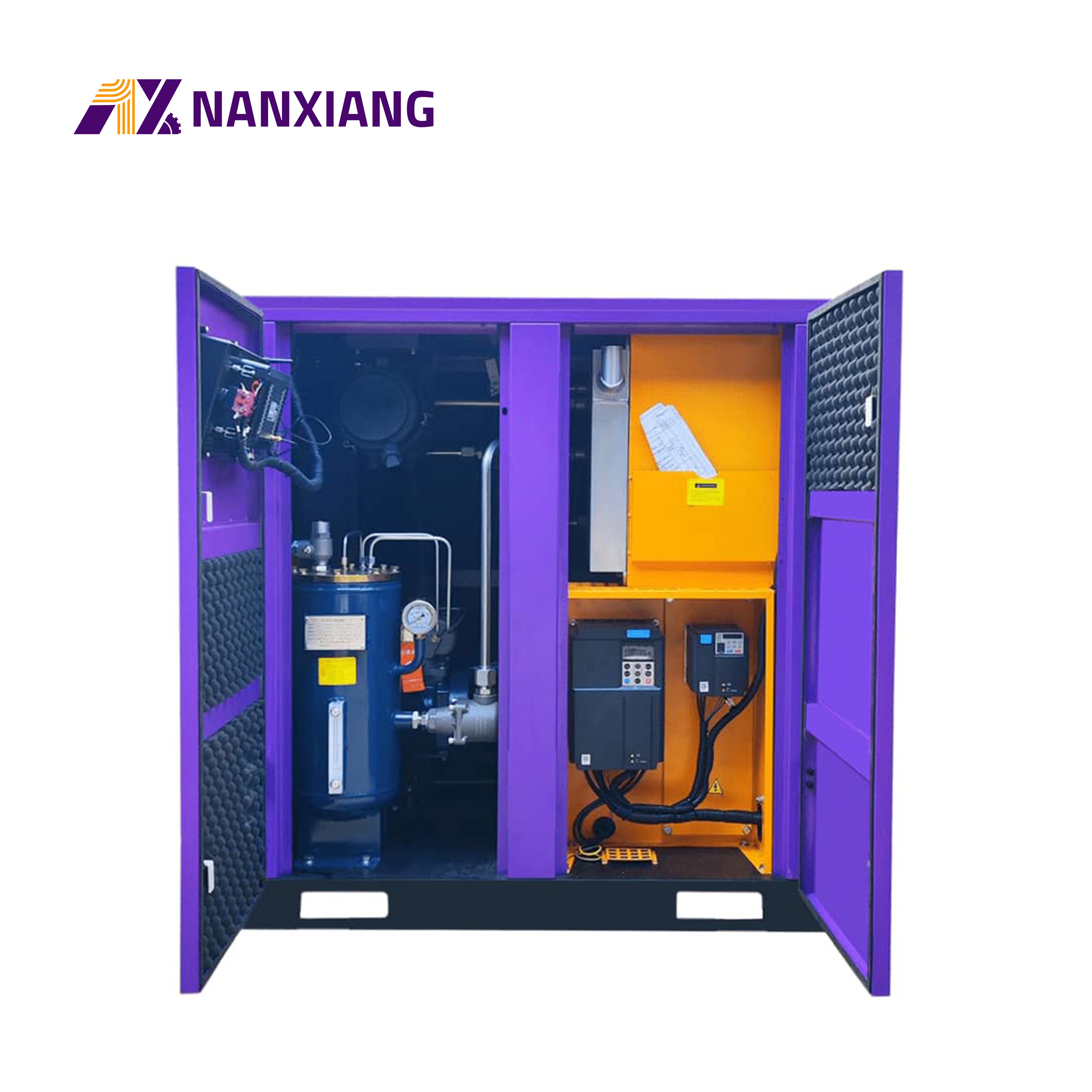 Best Electric Silent Compressor With Ghh Air End 7.5kw 11kw 15kw 18kw 20kw 22kw Screw Air Compressor 7bar-13bar With Ce