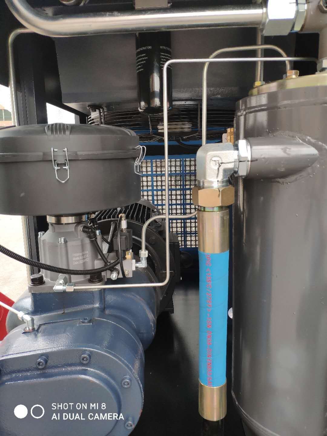 175 Cfm 5.0m3/min Compressors Price 0.8mpa 3 Phase Heavy Duty air Compressor for Factory