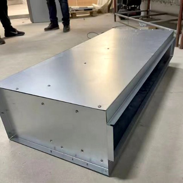 Commercial Industrial High-end Hvac air Conditioners Chilled Water Fancoil Ceiling Concealed Ducted Fcu Fan Coil Units Price