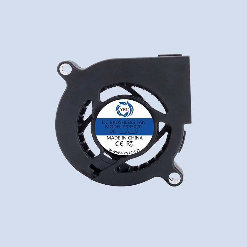 CE RoHS Approved 50mm 5020 DC Brushless Cooling Fan Blower with Low Noise High Speed Cooling Fan