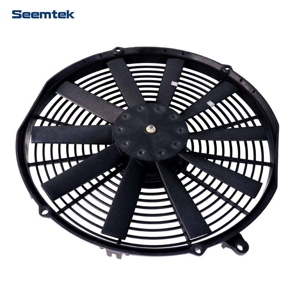 12'' Air Conditioner Parts 12V Low Noise Radiator Spal Condenser Fan for Bus