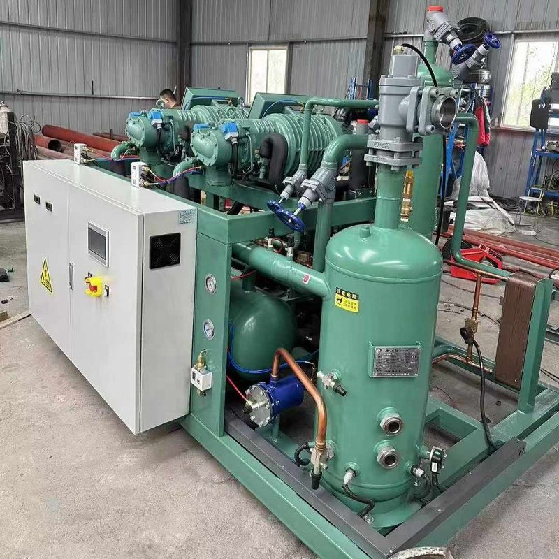 Industrial Air-cooled Condensed Unit Cooling Machine Compressor Refrigeration Condensing Unit of Bitzer For Blast Freezer