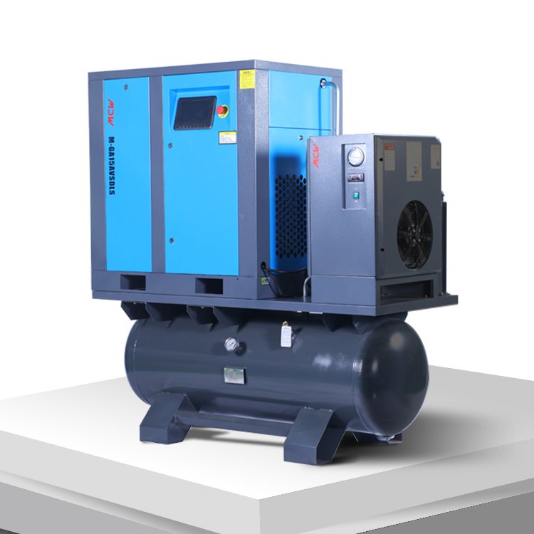 CE All-In-One Laser Cutting 15KW/20HP 13/16Bar 480V/50Hz Permanent Magnet VSD Screw Air Compressor With Air Dryer/Gas Cylinder