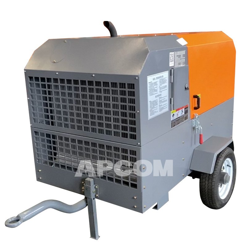 7bar 185cfm Small diesel air Compressor 37kw 50hp 158cfm Outstanding Performance Best Price for air Compressor