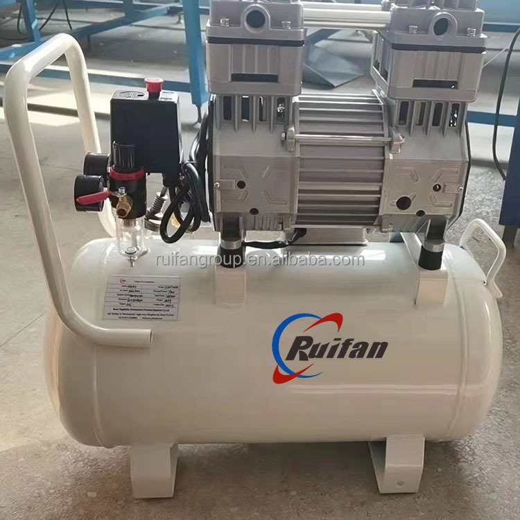 GOOD Quality Oilless air Compressor 0.75kw 8bar Oil Free air Compressor