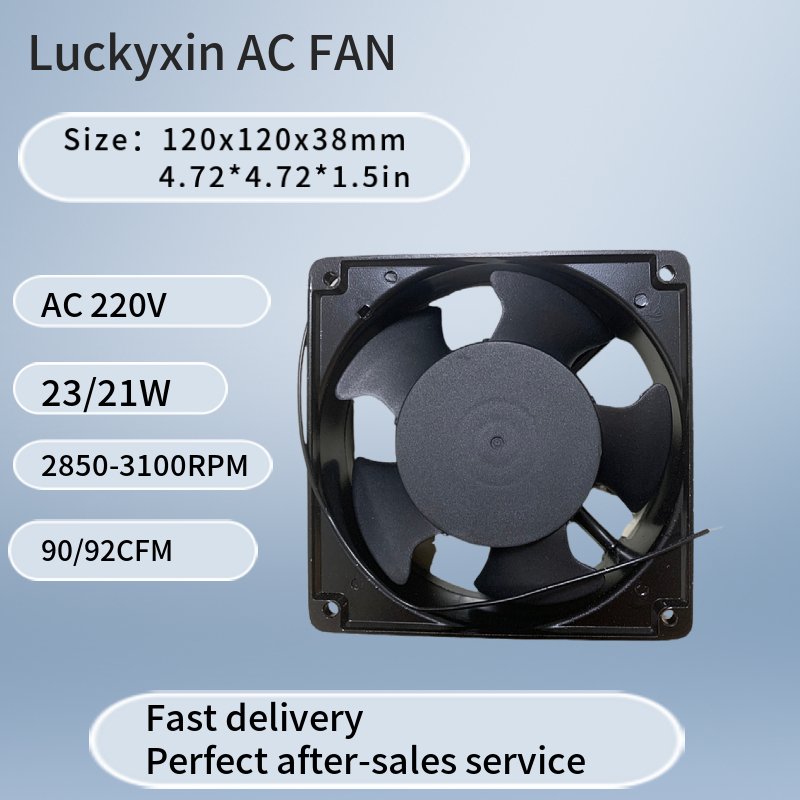 DP200A P/N 2123HSL 120x120x38mm AC220V 0.14A 12038 square Wholesale Axial Fan Welding Machine Exhaust Fan Ac Cooling Fan