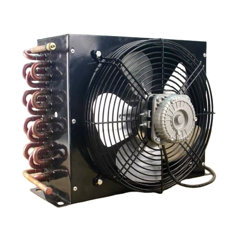 Copper Tube Small Ac Condenser Aluminum Fin Small Ac Condenser