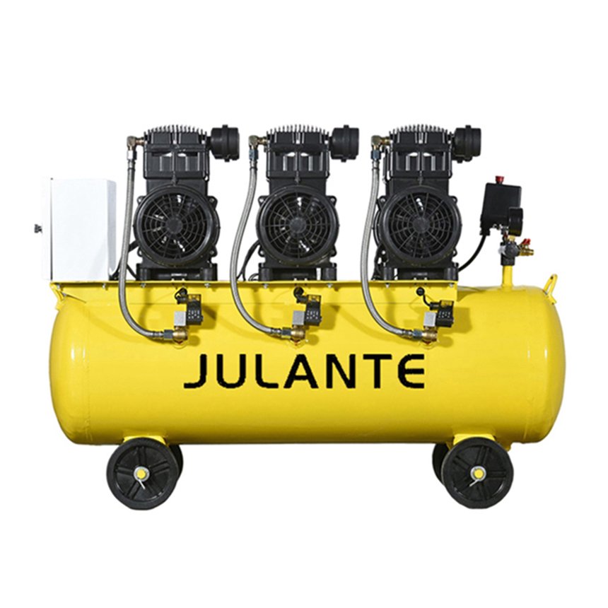 3.6KW 4.5HP 200L Air Pump Professional Silent Oil Free Piston Air Compressor