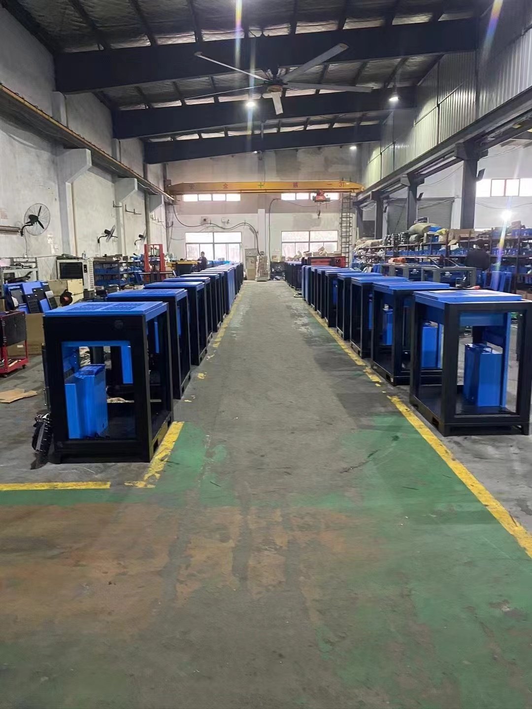 Industrial air Compressor Manufacturer 7.5kw Permanent Magnet Variable Frequency Single Machine air Compressor