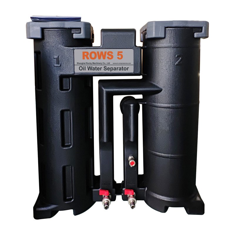 ROWS 5 Oil Water Separator 5Nm3/min Effectively Removes Dust Water and Oil Mist for Industrial Compressed Air System