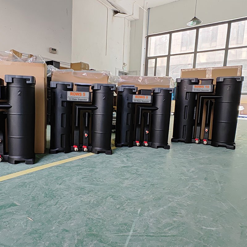 ROWS 5 Oil Water Separator 5Nm3/min Effectively Removes Dust Water and Oil Mist for Industrial Compressed Air System