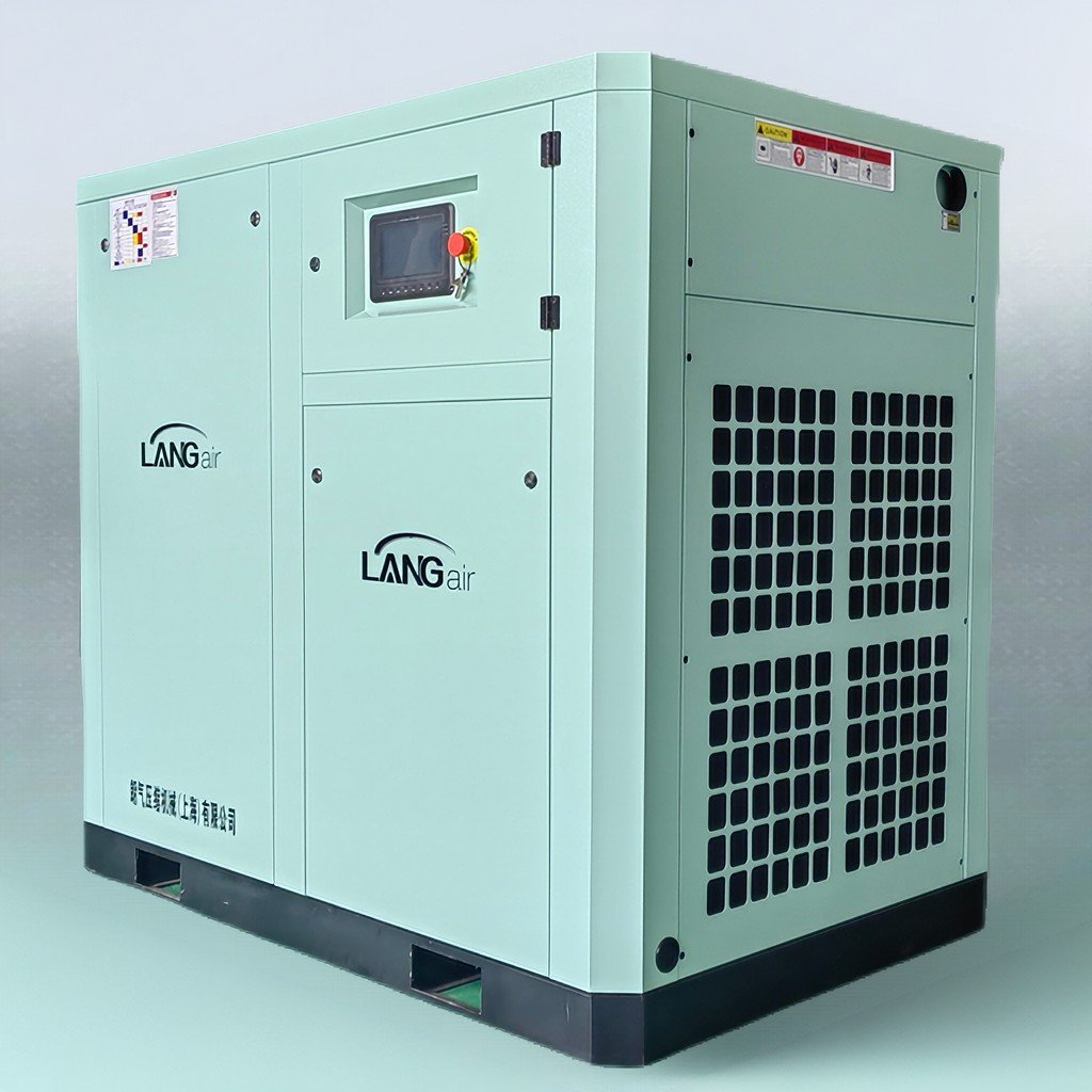 CE Approved Industrial Use 7.5kw 15kw 22kw 37kw 45kw 75kw 110kw 132kw 160kw 250kw Screw air Compressor with air Dryer and tank