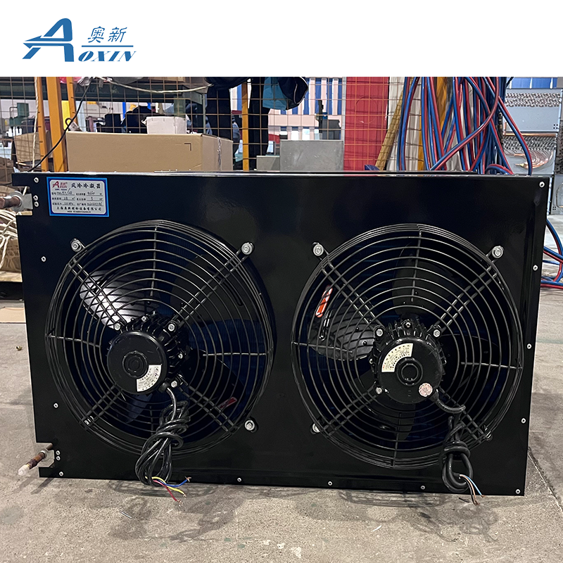 Copper Tube Hydrophilic Aluminum Fin High Performance Fnh Type Air Cooled Condenser