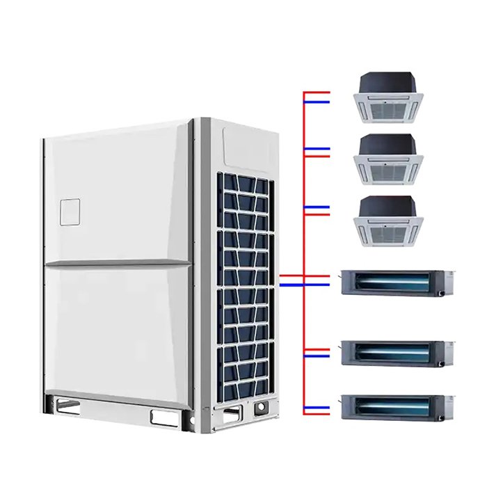 Ceiling Cassette Fan Coil Unit Multi-Zone Modular Vrv Vrf system air conditioner