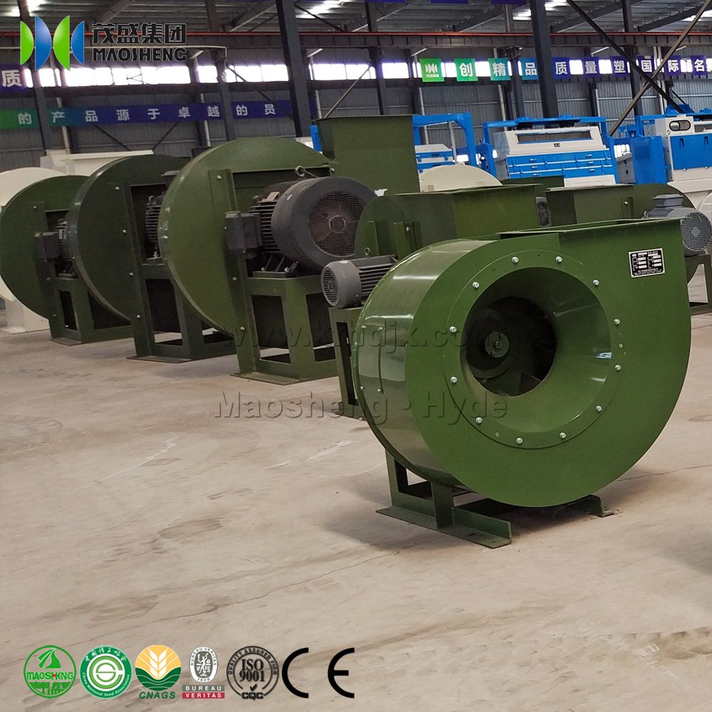 Large Capacity Dusty Air Ventilation Centrifugal Fan, Industrial Dust Suction Blower, T4-72 Turbine Exhaust Fan