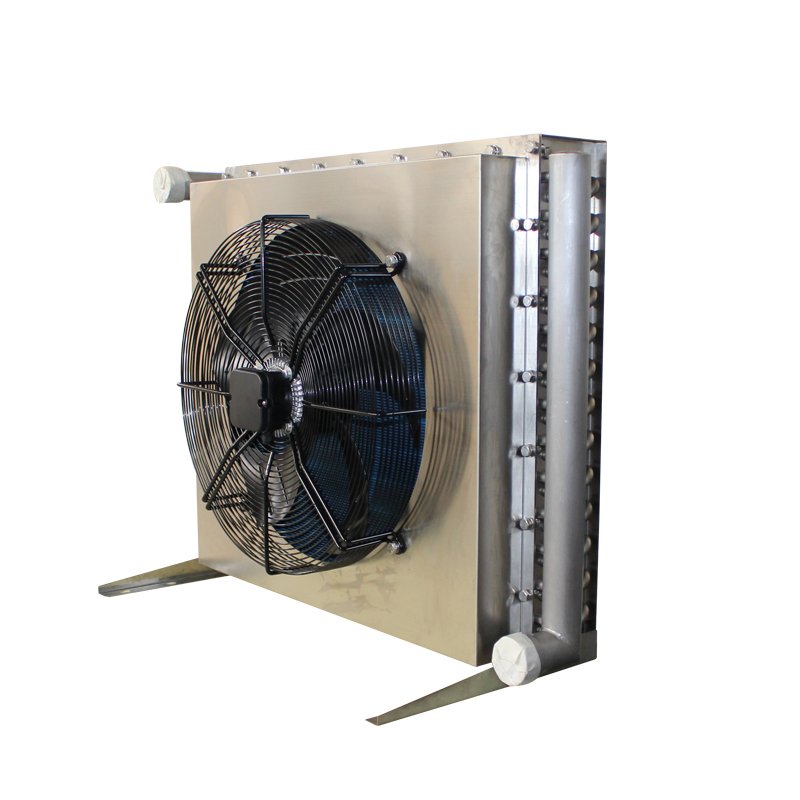 Processing Fin Copper Coil Cooling System Condenser Heat Exchanger Air Conditioning Unit Water Chilling Equipment