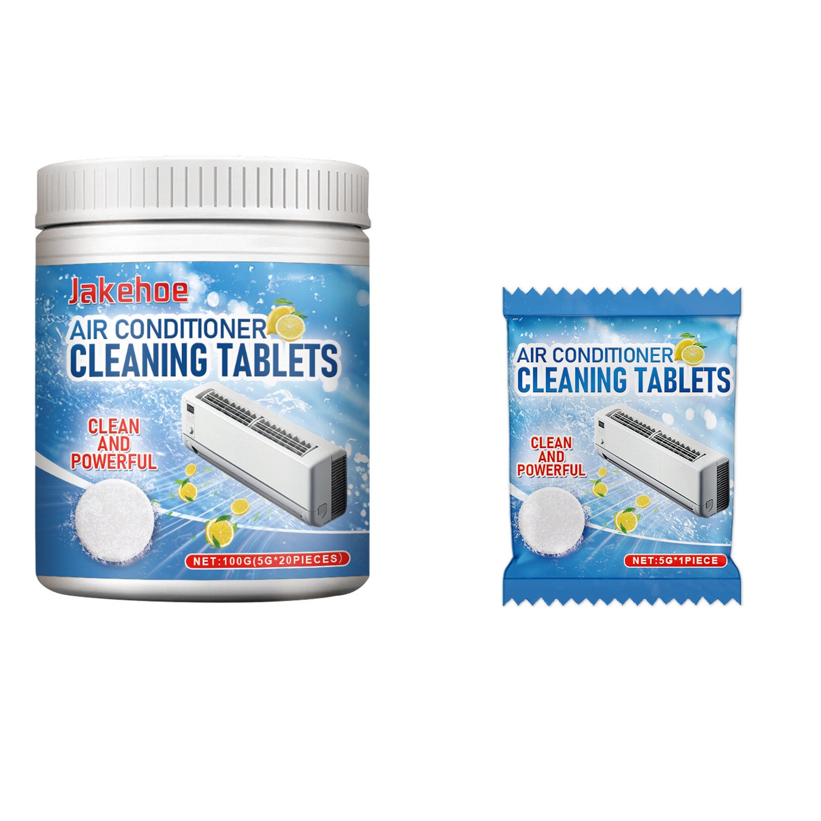 New Eco-Friendly Air Conditioner Maintenance Condenser Pipe of AC Products Automatic New Pan clear Cleaning Tablets