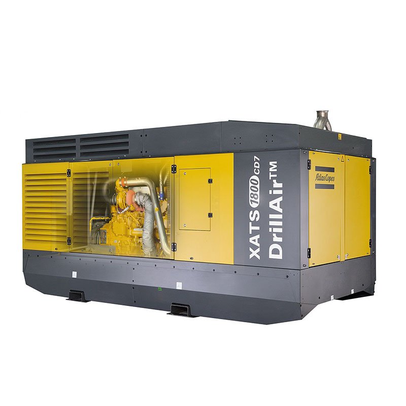 High Pressure XATS350 T3 XATS800 XATS SQE G3 10m3/min 22m3/min 10.3BAR Mobile Air Compressor Atlas Copco Portable air Compressor