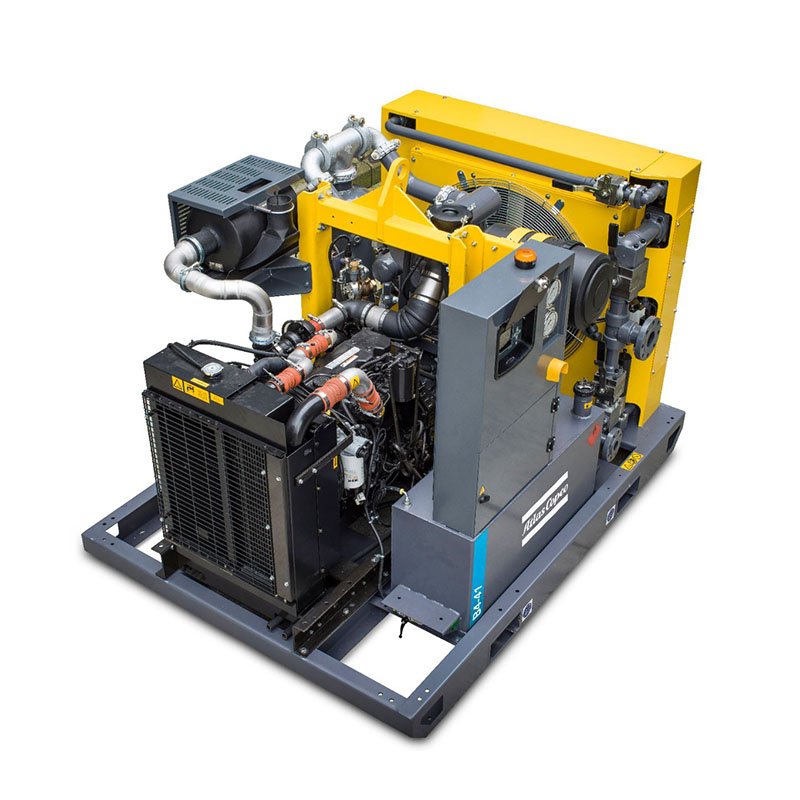 High Pressure XATS350 T3 XATS800 XATS SQE G3 10m3/min 22m3/min 10.3BAR Mobile Air Compressor Atlas Copco Portable air Compressor