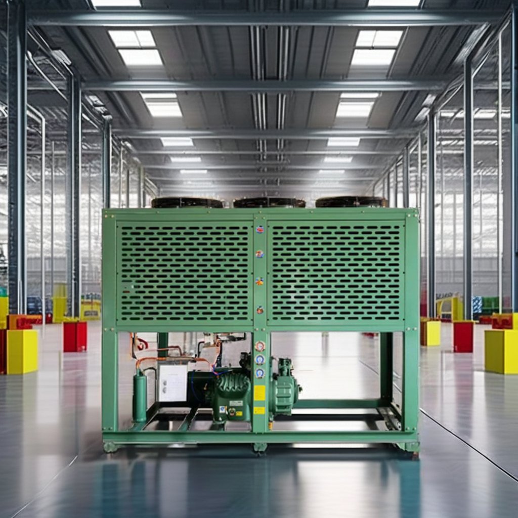 Bitzer Compressor Air Cooled Refrigeration Unit 5hp-20hp Motor Engine Freezer Restaurant New Cold Room Condensing Units