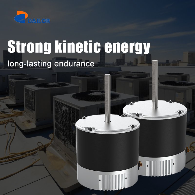 1/8-1/3HP 120/240V 1075RPM 1/2"Shaft ECM Variable Brushless Industrial Fan Furnace Blower Air Conditioning Condenser DC Motor