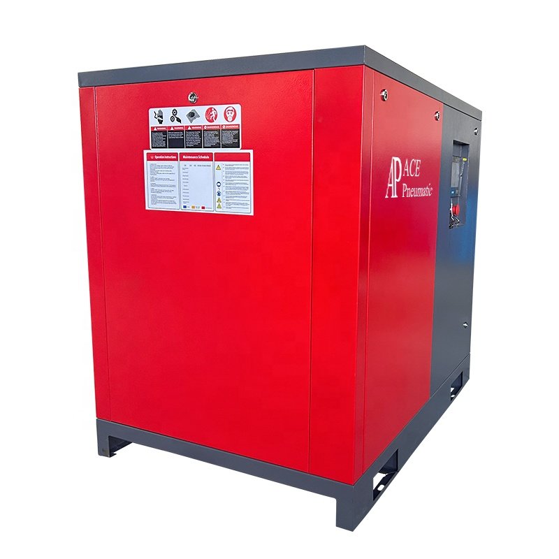 High Performance 11kw 15kw 22kw Rotary Compressor 37kw 50hp Screw Compressor 8bar 10bar 12bar air Compressor