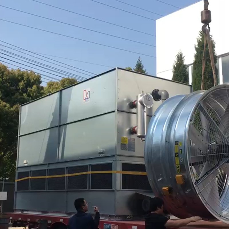 High Quality Industrial Refrigeration System Cooling Tower Sprinkler System Spray Pump Nozzles Closed Counter Flow Motor Fan
