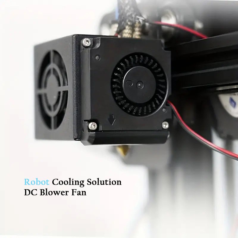 Manufacturer 5010 Custom Power 3D Printer 5V 12V 24V Plastic Ball or Hydraulic Bearing DC Blower Fan